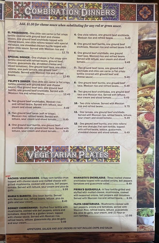 El Camino Real Menu image 4